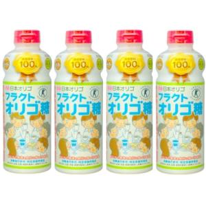 日本オリゴ フラクトオリゴ糖 700g 4本 シロップ トクホ 特定保健用食品 天然 (フラクト4本...