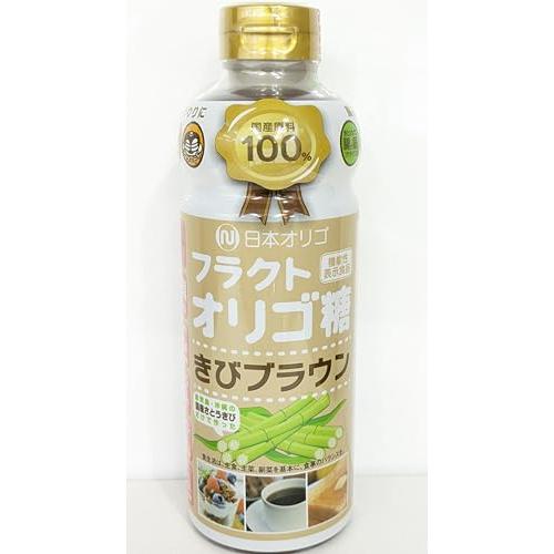 日本オリゴ きびブラウン 700g 1本 フラクトオリゴ糖 国産さとうきび使用 シロップ 天然 (き...