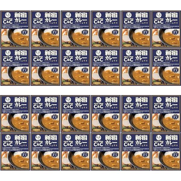 新宿カレー c&amp;c ポーク 中辛 レトルト ルー レンジ対応 ギフト 防災 備蓄 curry 京王 ...