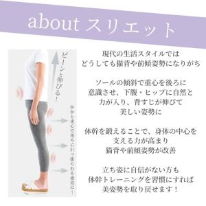 体幹トレーニング 体幹スリッパ 健康スリッパ ...の詳細画像4