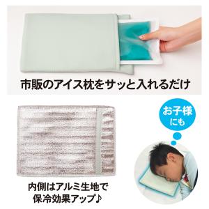アイス枕用カバー 保冷剤 カバー メッシュ ぬ...の詳細画像1
