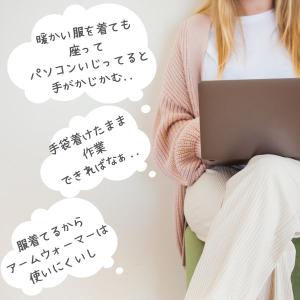 手袋 指先が出る 指なし あったか手袋 レディ...の詳細画像1