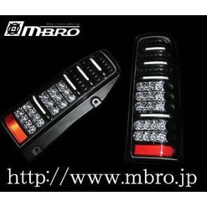 【送料無料】エムブロ　ジムニー　JB23W　ＬＥＤ（ウインカーもＬＥＤ　ブラック　テールランプ