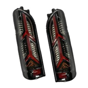 コーリンプロジェクト チューブフルLED ヴェンチュリーテールランプ タイプ２ ブラックタイプ ハイエース 200系 1〜6型　流れるウインカー 切り替えスイッチ付
