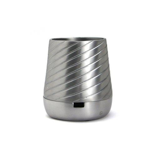 karin カリン / 「Alx Pot w / saucer "Diagonal"」 アルミ製植木...