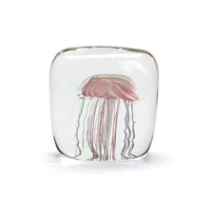 HERE ヒア 「Jellyfish Twisted Leg Square/Pink」 ペーパーウェイトの商品画像