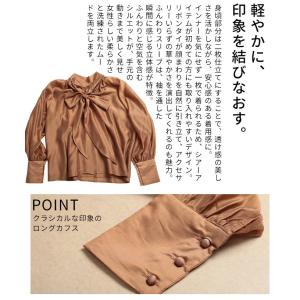 レディース トップス ブラウス プルオーバー ...の詳細画像5