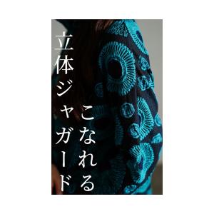 レディース チュニック 花柄 ハイネック 長袖...の詳細画像4