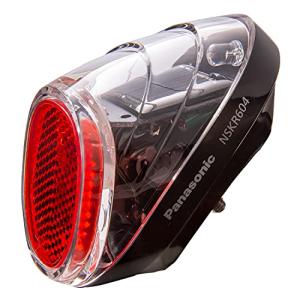 パナソニックPanasonic LED ソーラーオートテールライト 後ドロヨケ取付式 自転車 W47×H55×D66mm NSKR604