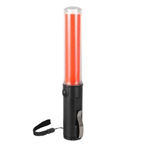 Kanjar 小型 誘導棒 LED 誘導灯 誘導 交通整理 交通 整理 駐車場 三段切り替え 26cm 赤