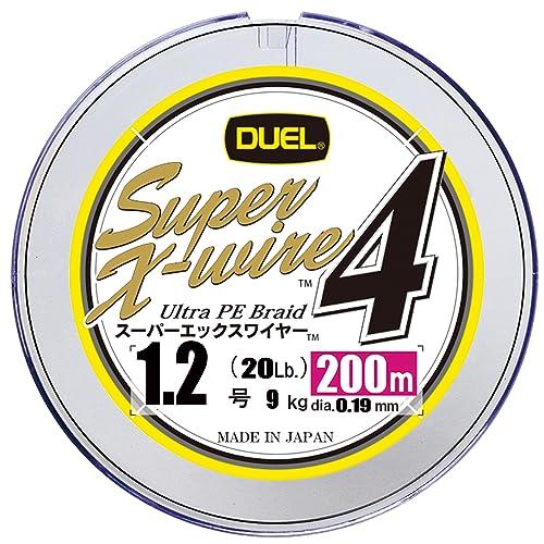 DUELデュエル PEライン 釣り糸 スーパーエックスワイヤー4  ライン 釣りライン 釣具 高強度...