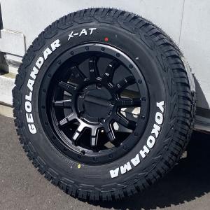 GEOLANDAR YOKOHAMA XAT ホワイトレター 185/85R16 ジムニー 軽