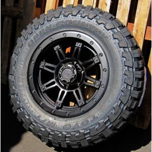 ハイラックス ランクル プラド サーフ FJクルーザー 265/70R17 265/65R17 TOYO OPEN COUNTRY MT 17インチ タイヤホイール 4本セット｜aladdin-wheels