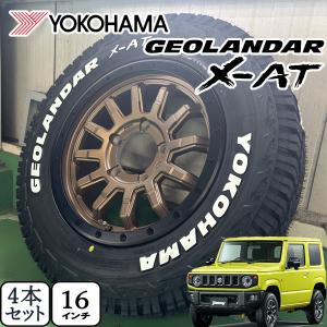 GEOLANDAR 新品タイヤホイールセット スズキ ジムニー用 JB系 JA系 16