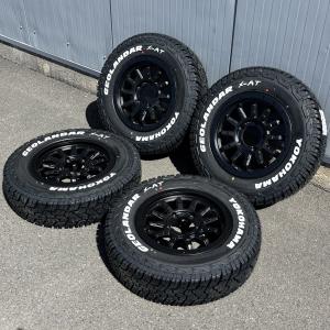 新品】デリカD5 16インチ タイヤホイール4本セット YOKOHAMA GEOLANDAR