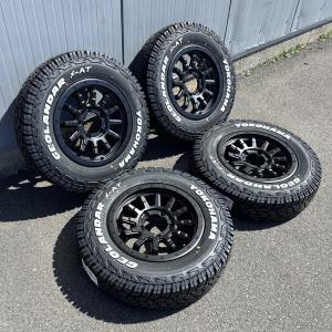 GEOLANDAR 【新品】ジムニー YOKOHAMA XAT 185/85R16 ホワイトレター