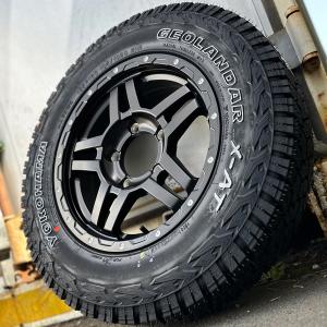GEOLANDAR 新作!! 5本セット ジムニー JB64 JB23 JA11 タイヤ ホイール