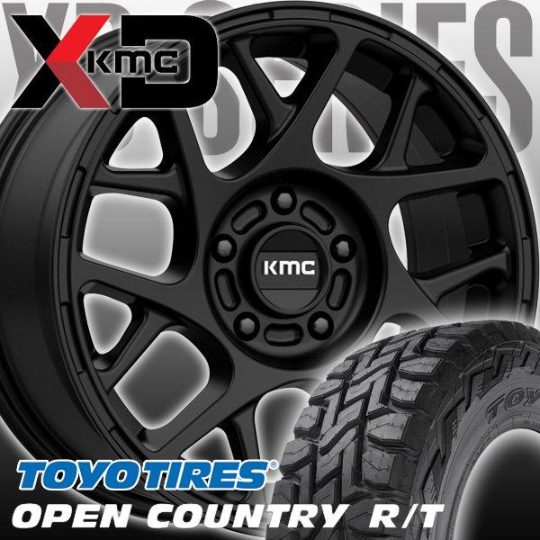 デリカD5 エクストレイル KMC KM708 BULLY 16インチタイヤホイールセット TOYO...