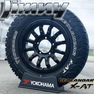 新作 YOKOHAMA ジオランダー XAT G016 ホワイトレター ジムニー JB64 JB23 JA11 リフトアップ 新品 16インチ タイヤホイール 4本セット｜aladdin-wheels