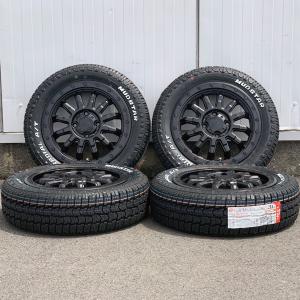 MUDSTAR 14インチ 軽トラ 軽バン タイヤホイールセット 4本 ホワイト