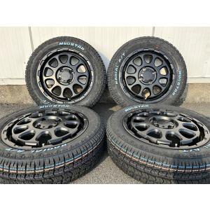 MUDSTAR 純正車高装着可! 14インチ 4.5j+43 155/65R14 新品 4本 タイヤ
