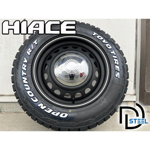 4本セット!! 16インチ 7j+38 215/65R16C 新品 タイヤホイールセット ハイエース...