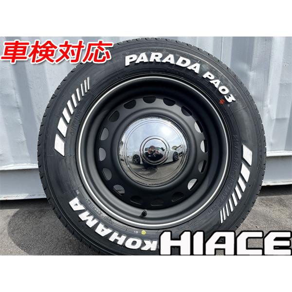 純正車高装着可!! 16インチ 7j+38 215/65R16C 4本セット 新品 タイヤホイールセ...