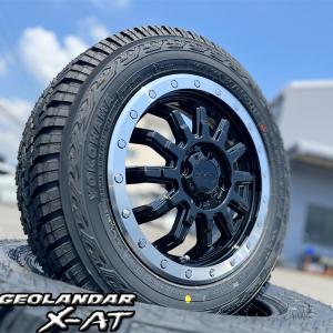 ジオランダー X-AT 14インチ 4本セット 145R14C 値下げ中 GEOLANDAR 14インチ タイヤホイール 4本セット YOKOHAMA X-AT ヨコハマ