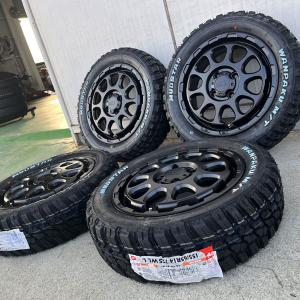 純正車高対応 155/65R14 N-BOX トラック バン トヨタ スズキ ダイハツ タイヤホイール 4本セット マッドスター ワンパク MT ホワイトレター オフロードスタイル