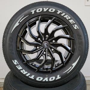 話題の新作タイヤ!! TOYO H30 ハイエース 車検対応 タイヤホイール 4本