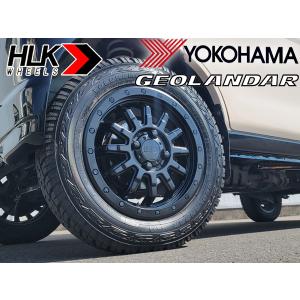 GEOLANDAR 新品 14インチ タイヤホイール 4本セット HLK ロック