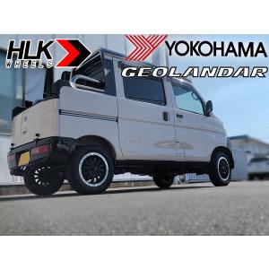 GEOLANDAR 145R14C タイヤ 4本セット　軽トラ　リフトアップ 軽トラ 軽バン リフトアップ 新品 14インチタイヤホイールセット