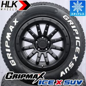 GRIPMAX スタッドレスタイヤ デリカD5 215/70/16 4本セット Ice X ホワイトレター スタッドレス 16インチ タイヤホイール 4