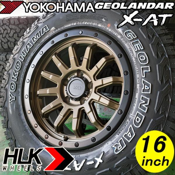 新品 16インチ タイヤホイール セット 4本 ヨコハマ ジオランダー X-AT G016 235/...