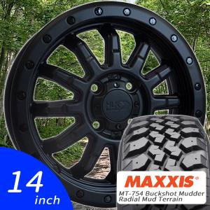 訳あり マキシス バックショット MAXXIS BUCKSHOT 4本セット MAXXIS（マキシス） ホワイトレタータイヤ 4本セット MT-754 195R14C