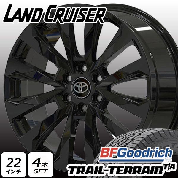 22インチ ランクル300 ランクル250 LX600 GX550 新品タイヤホイール4本セット B...