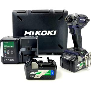 HiKOKI(ハイコーキ) 36Vインパクトドライバ ディープオーシャンブルー Bluetooth搭載蓄電池2個・充電器・ケース付き WH36DC(2XPS)