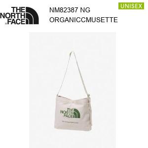 【メール便】24ss ノースフェイス オーガニックコットンミュゼット Organic Cotton Musette NM82387  カラー NG THE NORTH FACE 正規品｜alajin