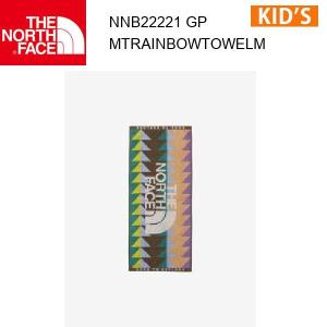 【メール便】24ss ノースフェイス マウンテンレインボータオルM ベビー  NNB22221  カラー GP THE NORTH FACE 正規品｜alajin