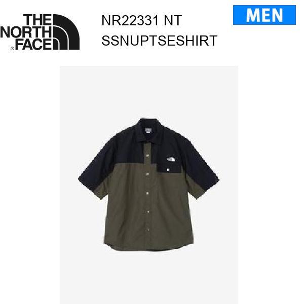 24ss ノースフェイス ショートスリーブヌプシシャツ メンズ  NR22331  カラー NT T...