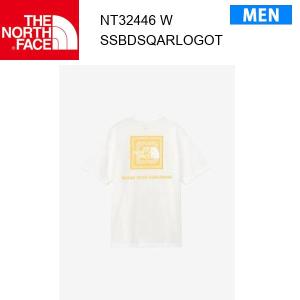 【メール便】24ss ノースフェイス ショートスリーブバンダナスクエアロゴティー メンズ  NT32446  カラー W THE NORTH FACE 正規品｜alajin