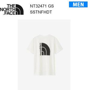 【メール便】24ss ノースフェイス ショートスリーブランメッシュハーフドームティー メンズ  NT32471  カラー GS THE NORTH FACE 正規品｜alajin