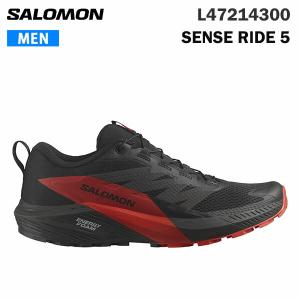 サロモン  トレランシューズ メンズ  SENSE RIDE 5 L47214300 トレイルランニング  salomon 正規品｜alajin