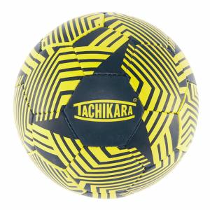 TACHIKARA  タチカラ  GUM FOOTBALL 4.5 Black / Yellow フリースタイルフットボール   4.5号　正規品｜alajin
