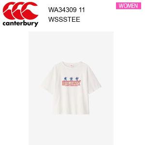 【メール便】24ss カンタベリー ウィメンズショートスリーブティー レディース  WA34309  カラー 11 canterbury 正規品｜alajin