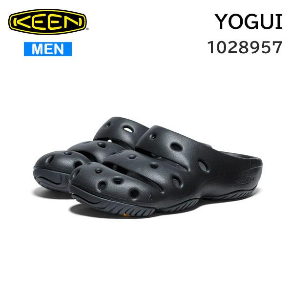 KEEN キーン ヨギ  サンダル メンズ  YOGUI Black/Magnet 1028957 ...