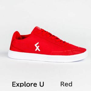 Off-Pitch オフピッチ   日本正規取扱店   4フリースタイル シューズ Explore U Freestyle and Street football shoes Red フリースタイル ストリート 正規品｜alajin