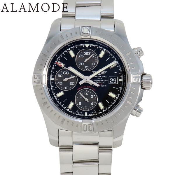 【保証書付】ブライトリング コルト クロノグラフ ジャパンエディション 日本限定 A13388 SS...