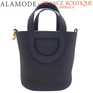 HERMES(エルメス) インザループ18 ブラック黒 トリヨンクレマンス ゴールド金具 K刻印 ハンドバッグ トート 40101862972【アラモード】