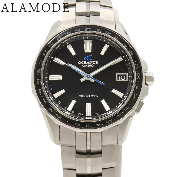 【2024年保証書付】カシオ オシアナス マンタ S400 OCW-S400-1JAF TI ソーラ...